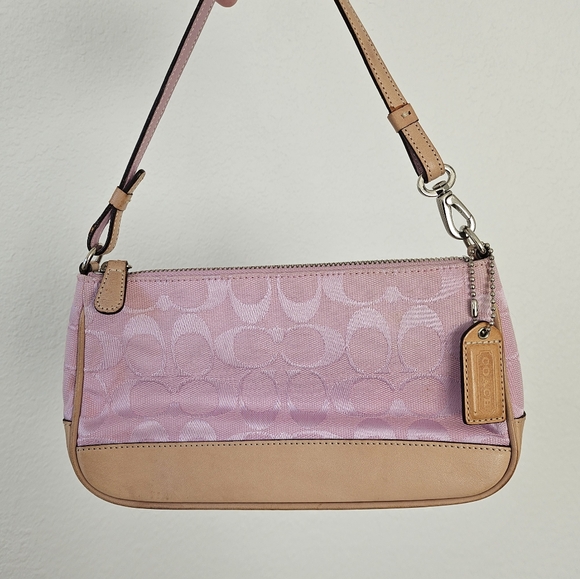 Coach Demi Leather Baguette Bag 6094 - Picture 1 of 7